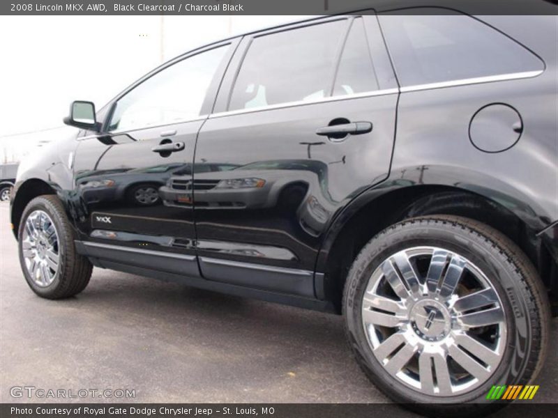 Black Clearcoat / Charcoal Black 2008 Lincoln MKX AWD