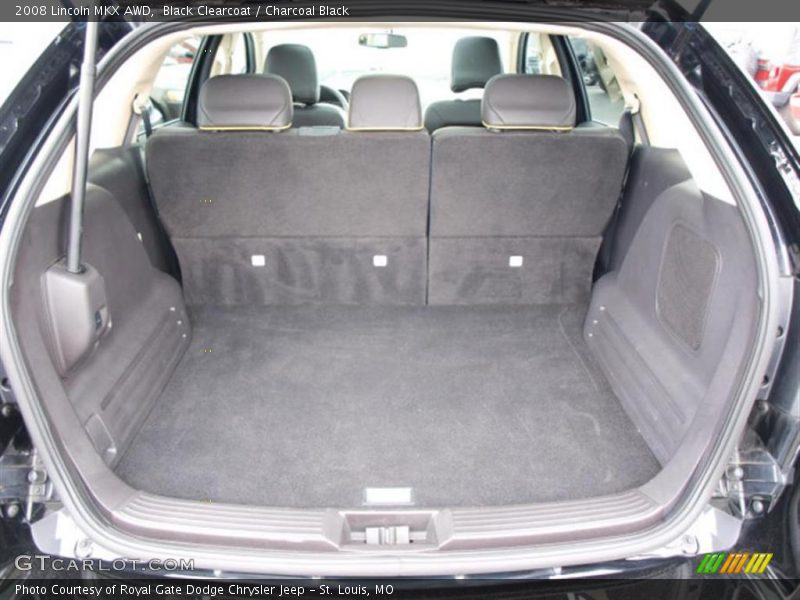 Black Clearcoat / Charcoal Black 2008 Lincoln MKX AWD