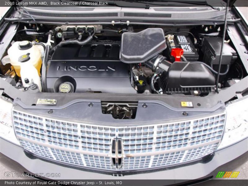 Black Clearcoat / Charcoal Black 2008 Lincoln MKX AWD