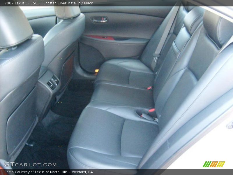 Tungsten Silver Metallic / Black 2007 Lexus ES 350