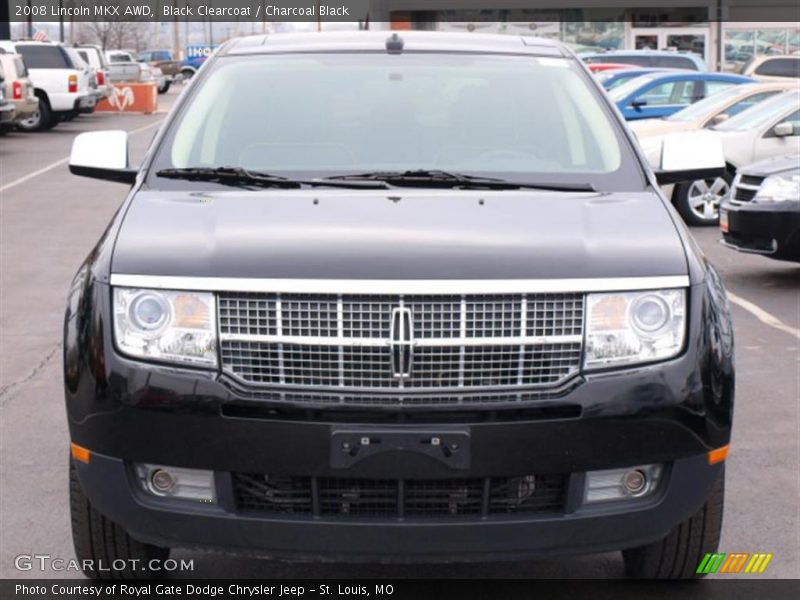 Black Clearcoat / Charcoal Black 2008 Lincoln MKX AWD