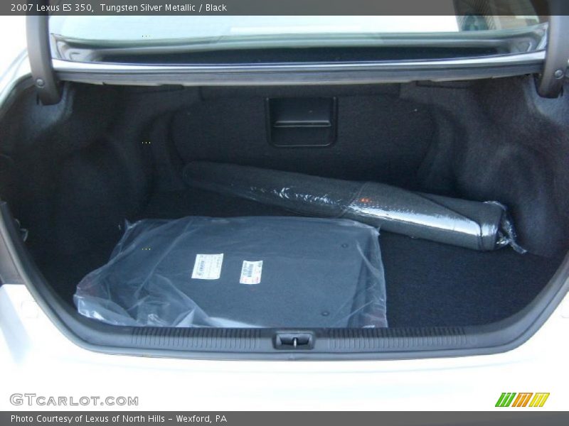 Tungsten Silver Metallic / Black 2007 Lexus ES 350