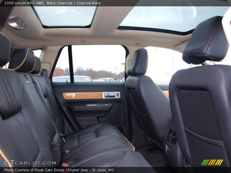 Black Clearcoat / Charcoal Black 2008 Lincoln MKX AWD