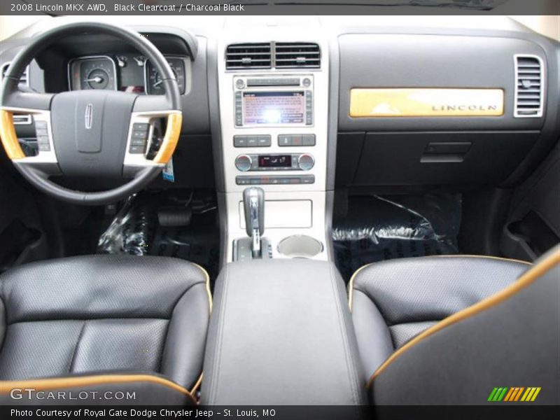 Black Clearcoat / Charcoal Black 2008 Lincoln MKX AWD