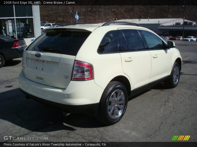 Creme Brulee / Camel 2008 Ford Edge SEL AWD