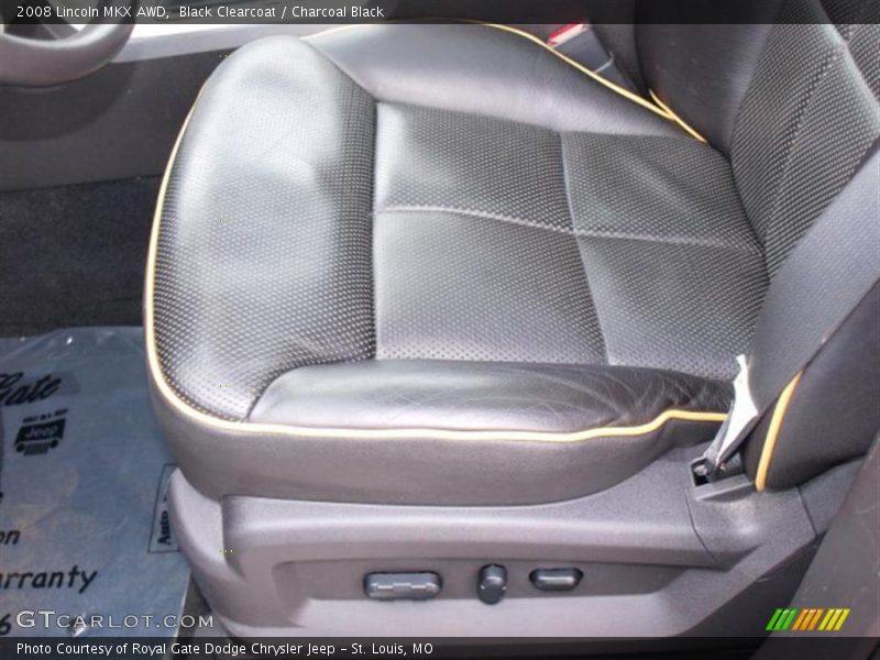 Black Clearcoat / Charcoal Black 2008 Lincoln MKX AWD
