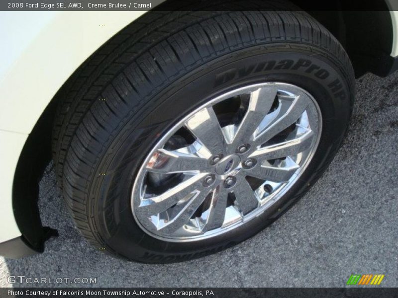 Creme Brulee / Camel 2008 Ford Edge SEL AWD