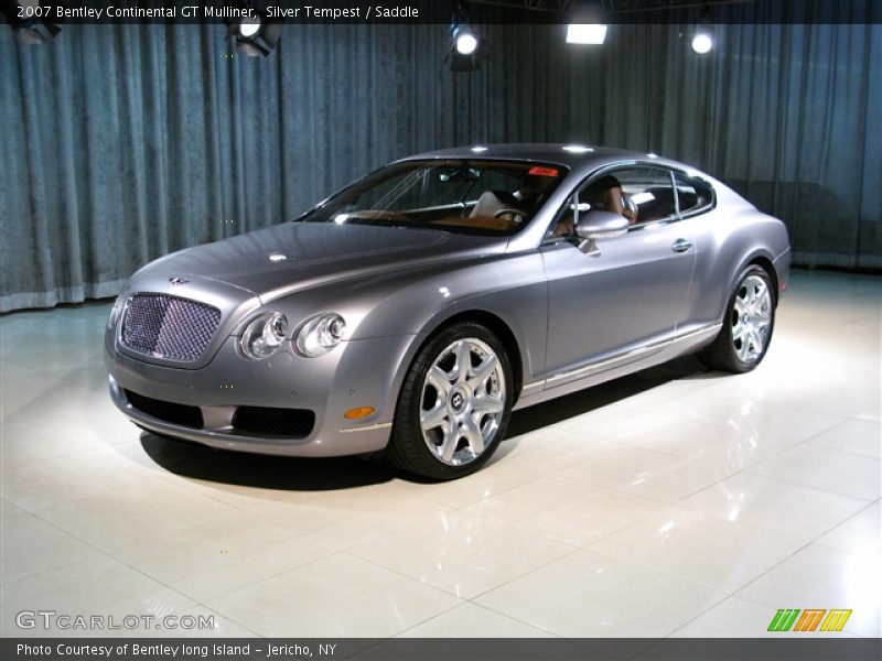 Silver Tempest / Saddle 2007 Bentley Continental GT Mulliner