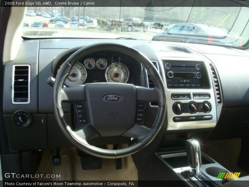 Creme Brulee / Camel 2008 Ford Edge SEL AWD