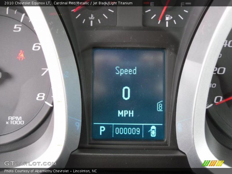 Cardinal Red Metallic / Jet Black/Light Titanium 2010 Chevrolet Equinox LT