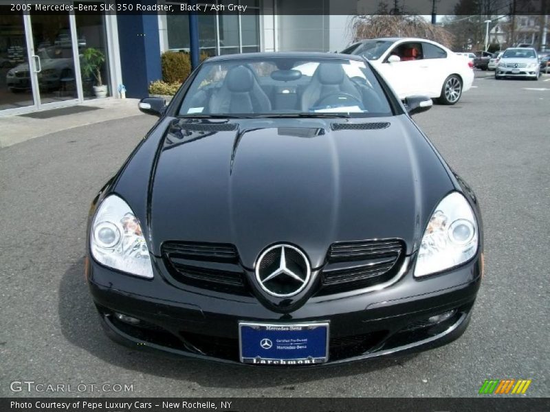 Black / Ash Grey 2005 Mercedes-Benz SLK 350 Roadster