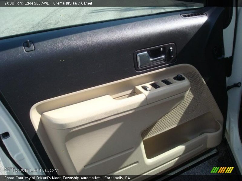 Creme Brulee / Camel 2008 Ford Edge SEL AWD