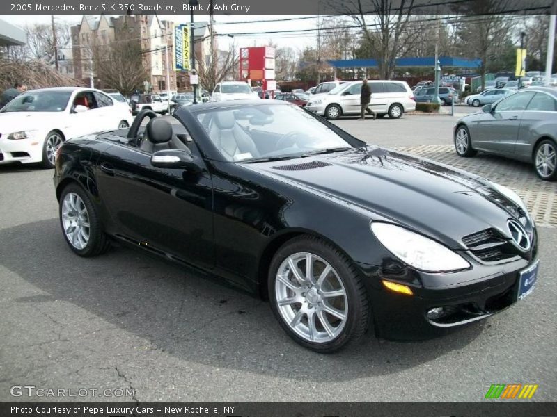 Black / Ash Grey 2005 Mercedes-Benz SLK 350 Roadster