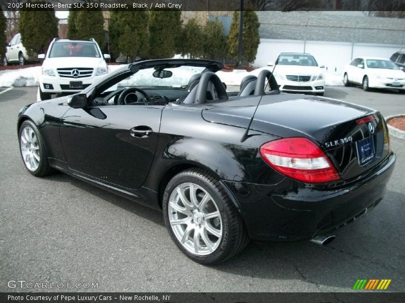 Black / Ash Grey 2005 Mercedes-Benz SLK 350 Roadster