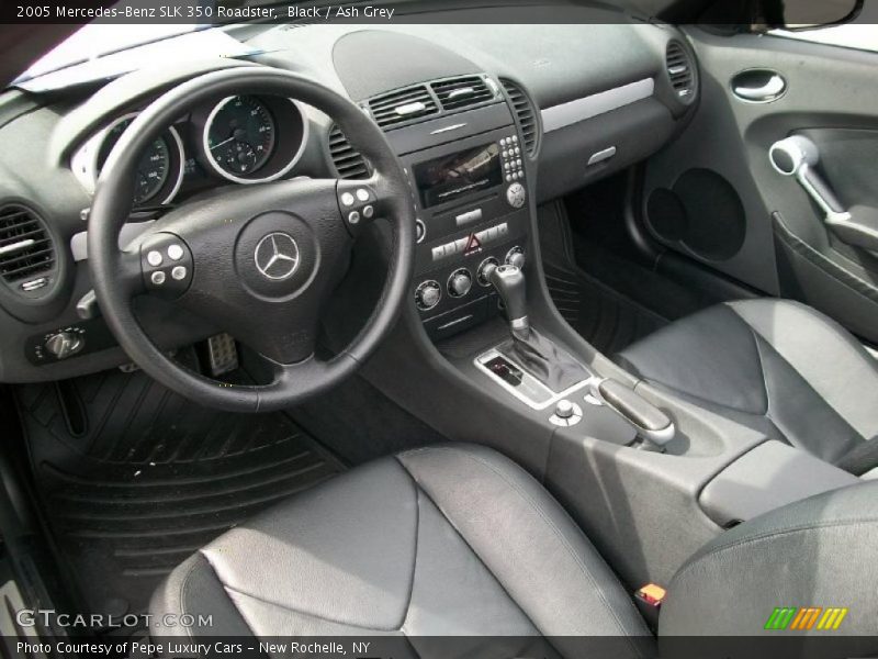 Black / Ash Grey 2005 Mercedes-Benz SLK 350 Roadster