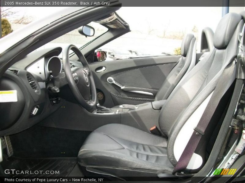 Black / Ash Grey 2005 Mercedes-Benz SLK 350 Roadster