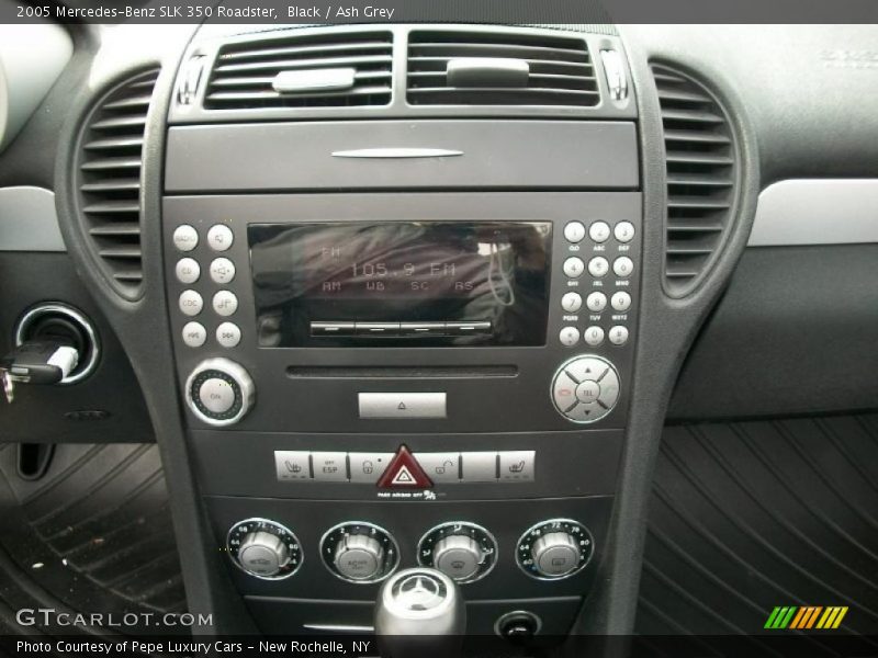 Black / Ash Grey 2005 Mercedes-Benz SLK 350 Roadster