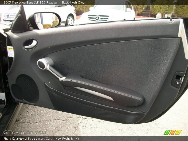 Black / Ash Grey 2005 Mercedes-Benz SLK 350 Roadster