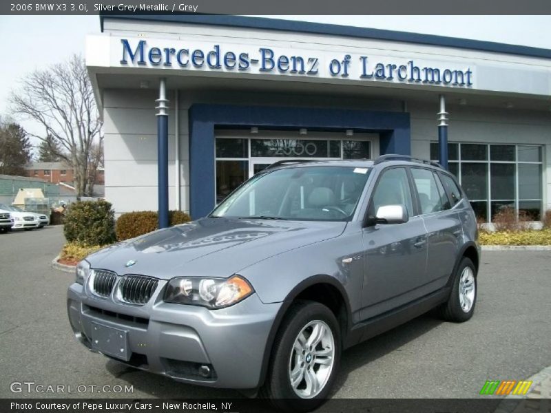 Silver Grey Metallic / Grey 2006 BMW X3 3.0i