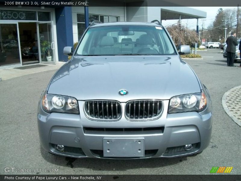Silver Grey Metallic / Grey 2006 BMW X3 3.0i