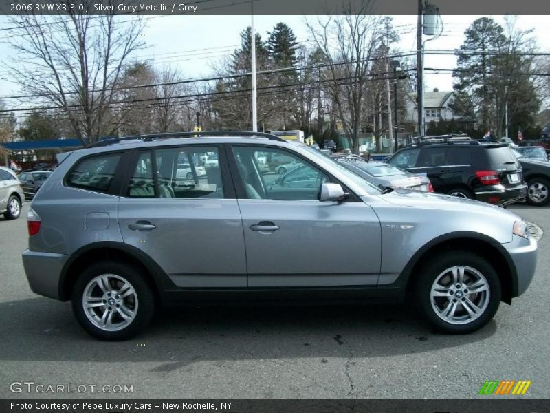 Silver Grey Metallic / Grey 2006 BMW X3 3.0i