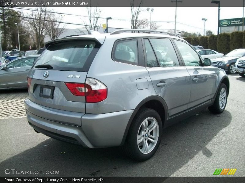 Silver Grey Metallic / Grey 2006 BMW X3 3.0i