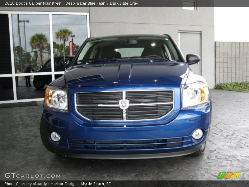 Deep Water Blue Pearl / Dark Slate Gray 2010 Dodge Caliber Mainstreet