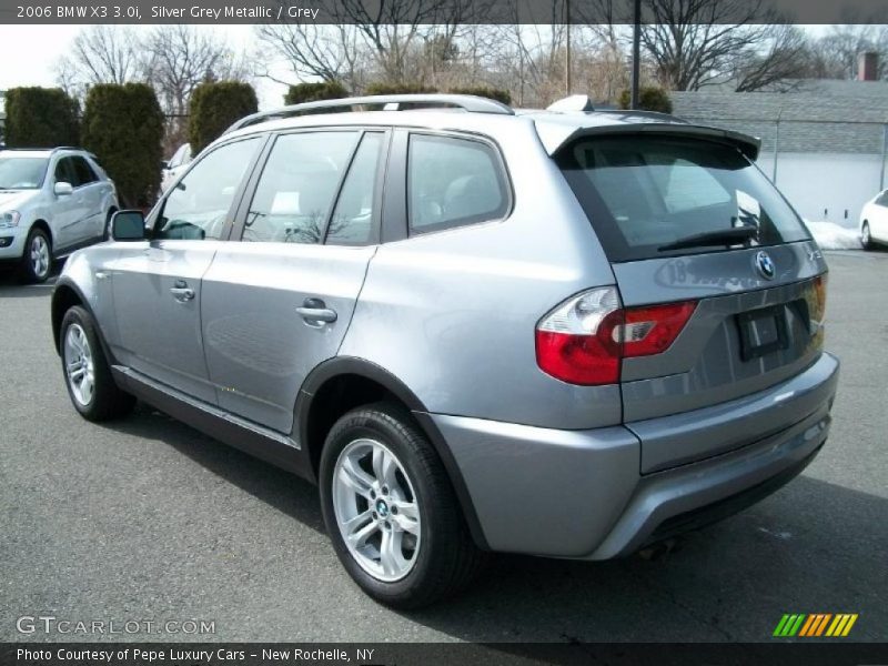 Silver Grey Metallic / Grey 2006 BMW X3 3.0i