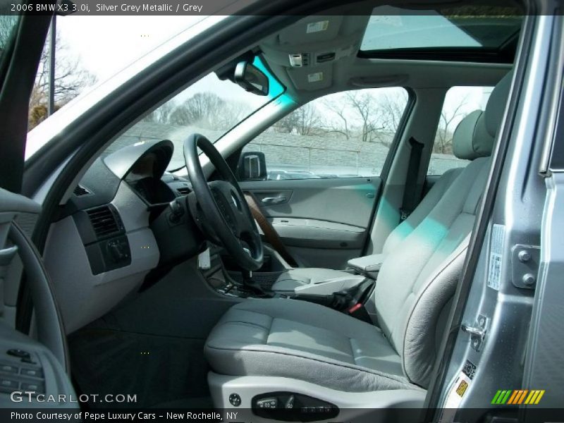 Silver Grey Metallic / Grey 2006 BMW X3 3.0i