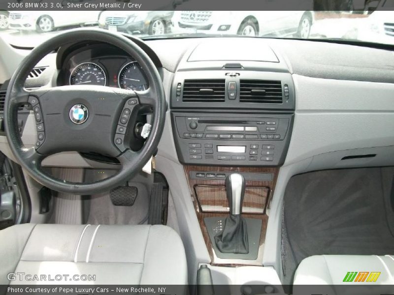 Silver Grey Metallic / Grey 2006 BMW X3 3.0i