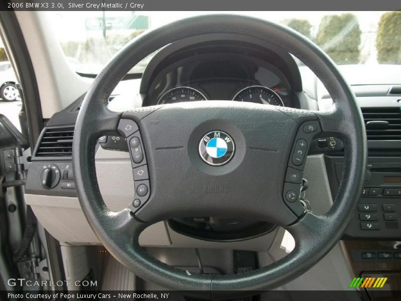 Silver Grey Metallic / Grey 2006 BMW X3 3.0i