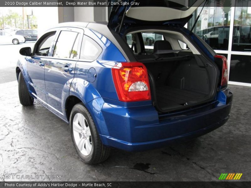 Deep Water Blue Pearl / Dark Slate Gray 2010 Dodge Caliber Mainstreet