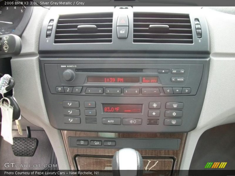 Silver Grey Metallic / Grey 2006 BMW X3 3.0i