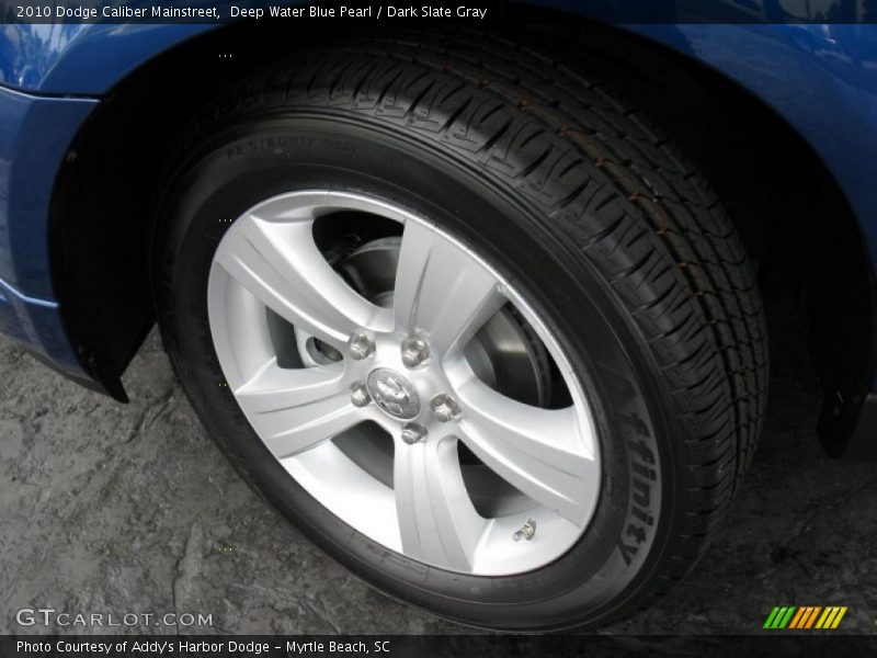 Deep Water Blue Pearl / Dark Slate Gray 2010 Dodge Caliber Mainstreet