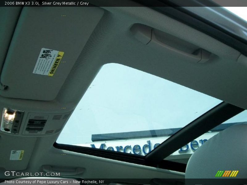 Silver Grey Metallic / Grey 2006 BMW X3 3.0i