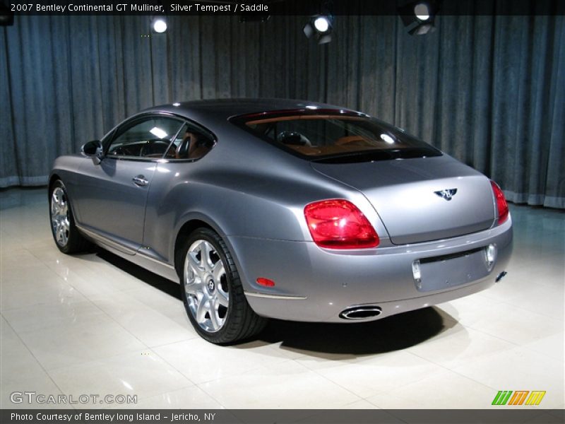 Silver Tempest / Saddle 2007 Bentley Continental GT Mulliner