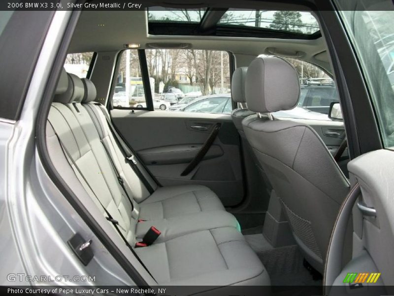 Silver Grey Metallic / Grey 2006 BMW X3 3.0i