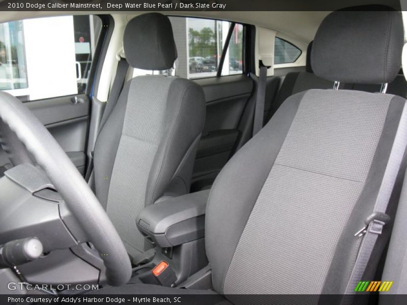 Deep Water Blue Pearl / Dark Slate Gray 2010 Dodge Caliber Mainstreet