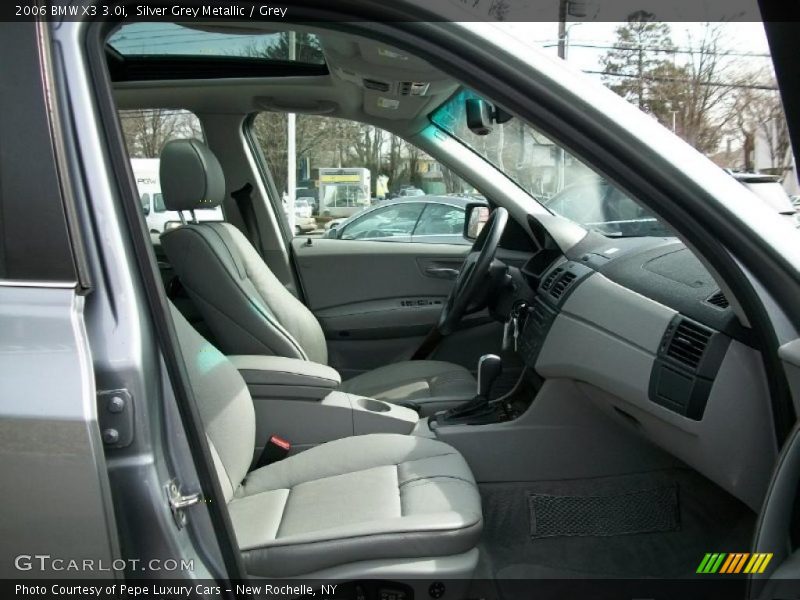 Silver Grey Metallic / Grey 2006 BMW X3 3.0i