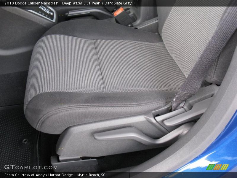 Deep Water Blue Pearl / Dark Slate Gray 2010 Dodge Caliber Mainstreet