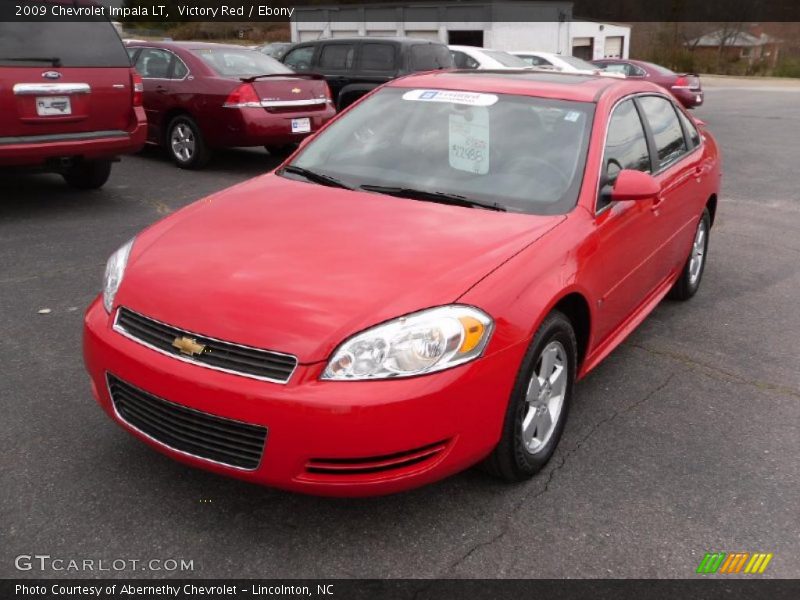 Victory Red / Ebony 2009 Chevrolet Impala LT