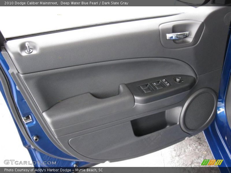 Deep Water Blue Pearl / Dark Slate Gray 2010 Dodge Caliber Mainstreet