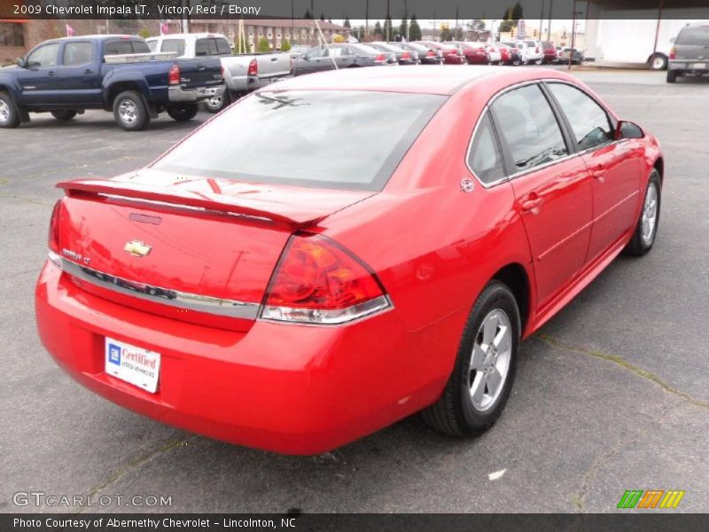 Victory Red / Ebony 2009 Chevrolet Impala LT