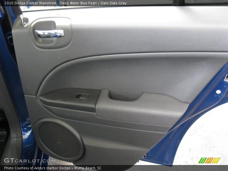 Deep Water Blue Pearl / Dark Slate Gray 2010 Dodge Caliber Mainstreet