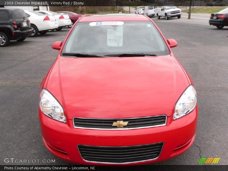 Victory Red / Ebony 2009 Chevrolet Impala LT