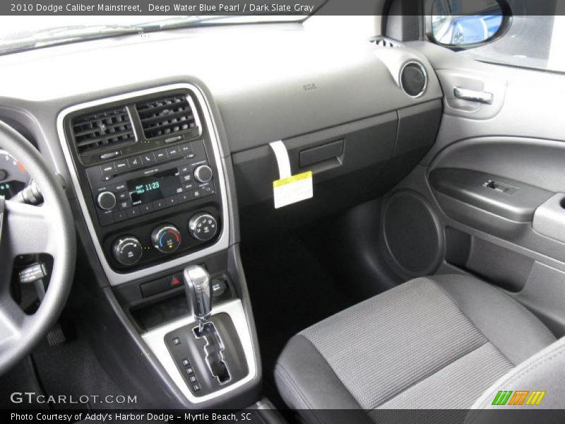 Deep Water Blue Pearl / Dark Slate Gray 2010 Dodge Caliber Mainstreet