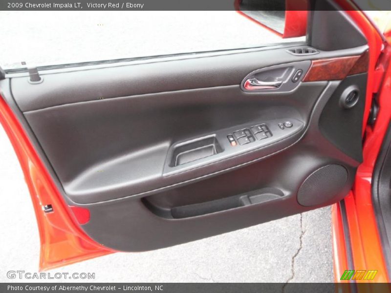 Victory Red / Ebony 2009 Chevrolet Impala LT