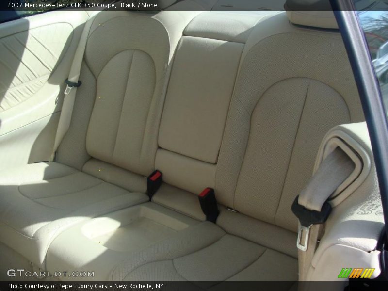 Black / Stone 2007 Mercedes-Benz CLK 350 Coupe
