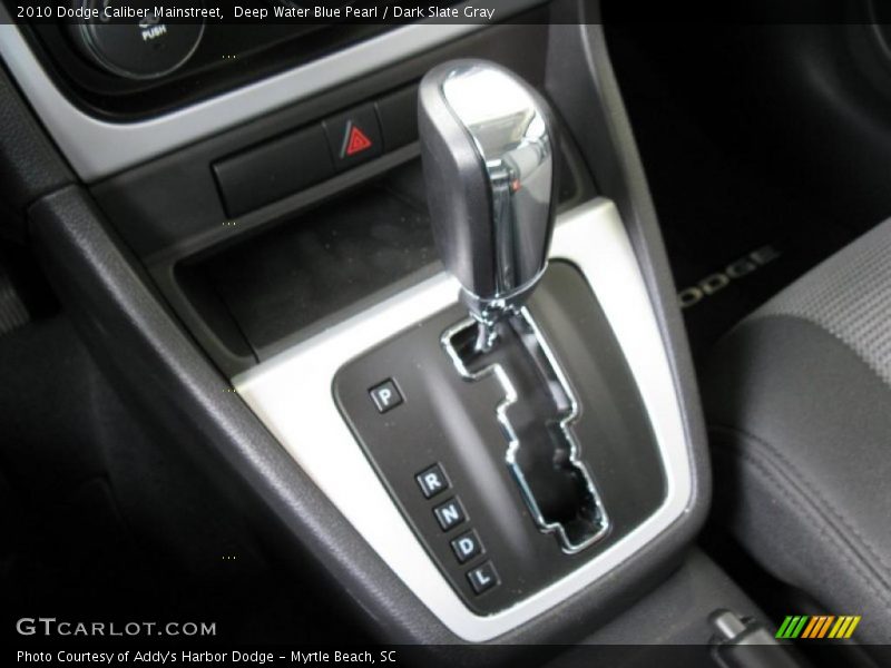 Deep Water Blue Pearl / Dark Slate Gray 2010 Dodge Caliber Mainstreet