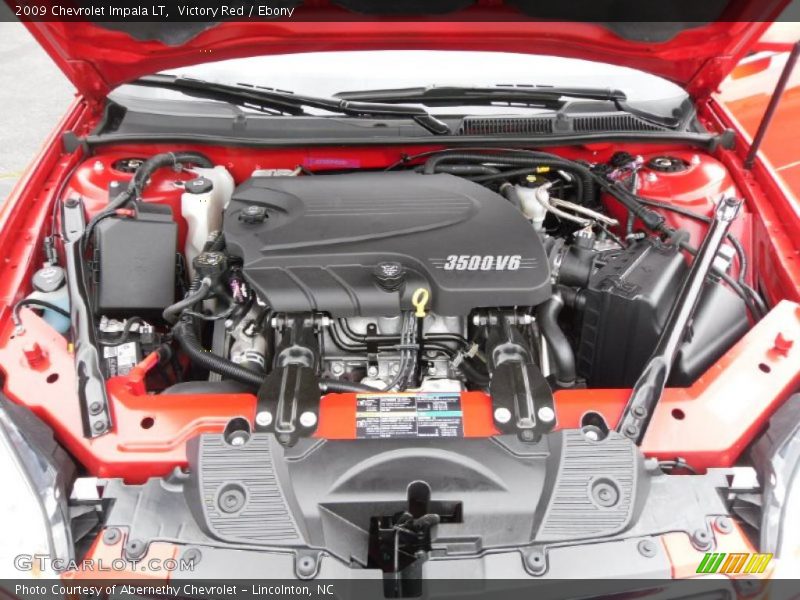 Victory Red / Ebony 2009 Chevrolet Impala LT